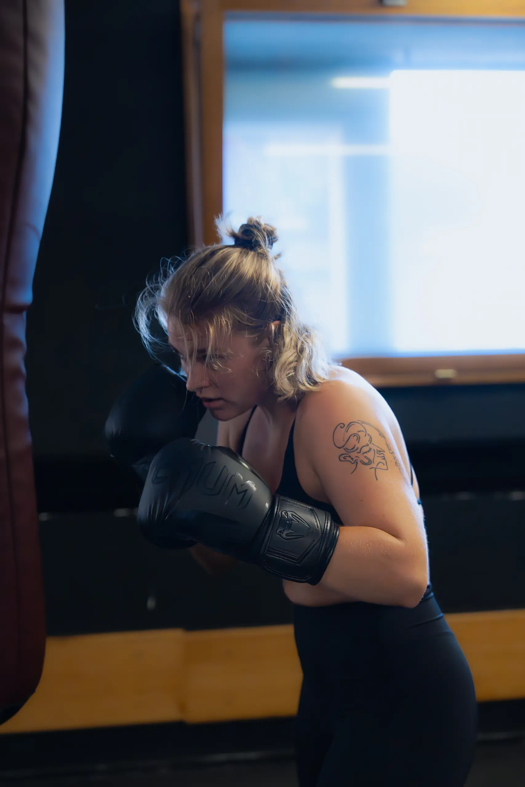 Interview filmée en lumière douce